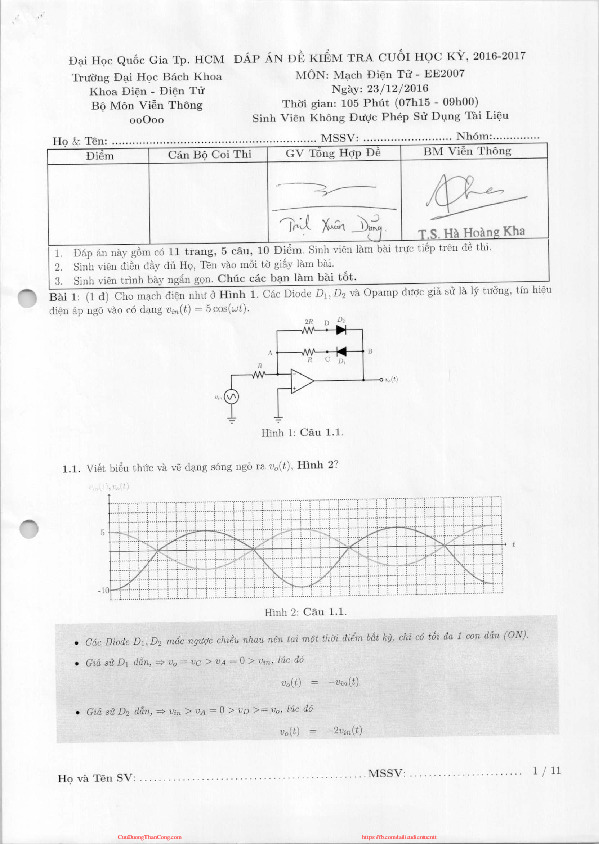 161_ee2007_machdientu.pdf-Thư viện tài liệu, giáo trình, bài giảng, bài tập lớn, đề thi online  môn học Mạch Điện Tử  ĐH Bách Khoa HCM-0