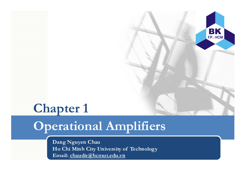 c1_opamp(chau).pdf-Thư viện tài liệu, giáo trình, bài giảng, bài tập lớn, đề thi online  môn học Mạch Điện Tử  ĐH Bách Khoa HCM-0