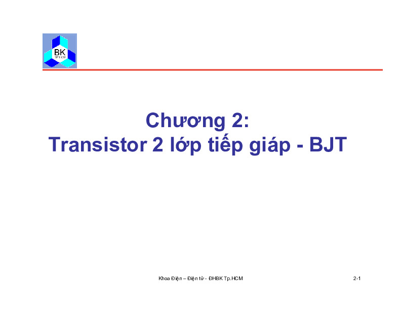 okc2_bjt(hung).pdf-Thư viện tài liệu, giáo trình, bài giảng, bài tập lớn, đề thi online  môn học Mạch Điện Tử  ĐH Bách Khoa HCM-0