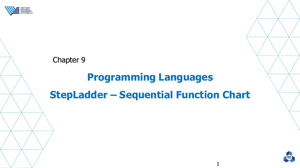 Chapter 9 - Programming Languages - StepLadder - SFC.pdf-Thư viện tài liệu, giáo trình, bài giảng, bài tập lớn, đề thi online  môn học Plc (Programmable Logic Controller)  ĐH Bách Khoa HCM-0
