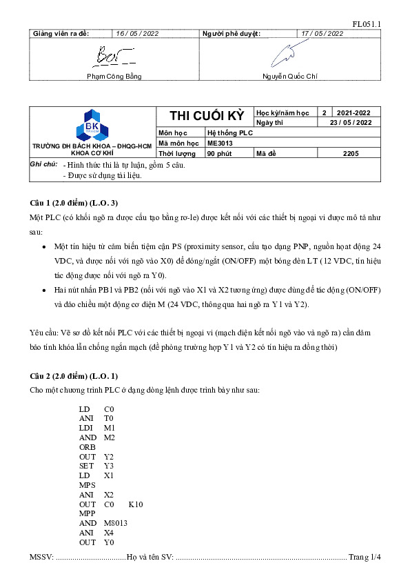 ft-me3013-21.22.02.pdf-Thư viện tài liệu, giáo trình, bài giảng, bài tập lớn, đề thi online  môn học Plc (Programmable Logic Controller)  ĐH Bách Khoa HCM-0